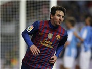Bóng đá anh, ngoại hạng anh, lịch thi đấu euro 2012, Messi: Hat-trick là quà sinh nhật cho mẹ